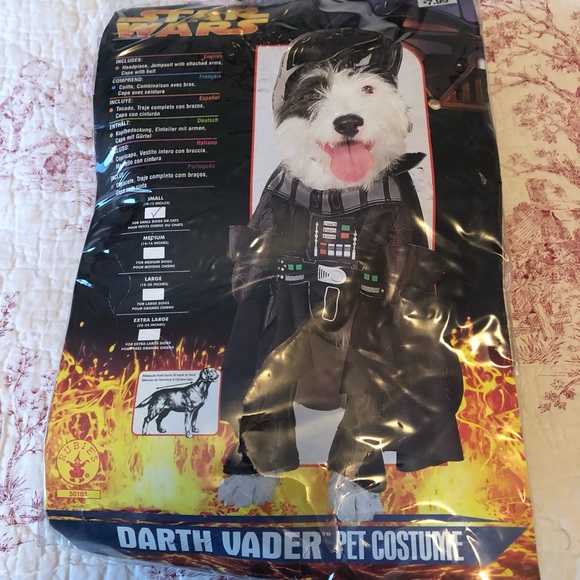 Star Wars Dog Star Wars Darth Vader Dog Halloween Costume Poshmark